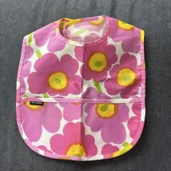 フラワープリント お食事エプロン