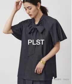PLST シャンブレーボウタイシャツのサムネイル