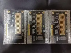 JEYI M.2 NVMe SSD PCI-E 4.0 X4 アダプター3セット