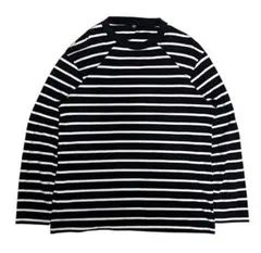 00s OLD UNIQLO ボーダー ロンT cityboy グランジ 短丈