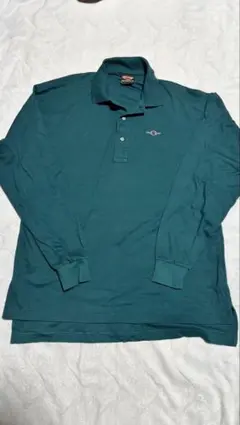 【90s】Harley-Davidson USA製　Lサイズ　長袖ポロシャツ