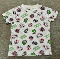 スーパーマリオ　Tシャツ　110cm 綿100% 半袖　　送料込み