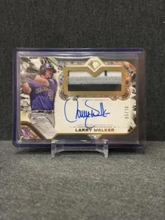 Larry Walker 直筆サインカード11/25 - メルカリ