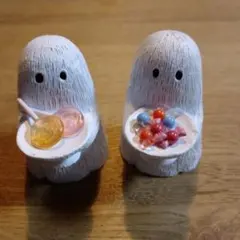 ハロウィン　おばけちゃん　オブジェ　キャンディミニチュア小物