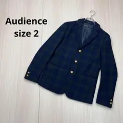● Audience オーディエンス　メンズ　ウール　テーラードジャケット　2