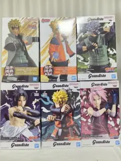 【新品未開封】NARUTO ナルト フィギュア 6種 セット まとめ売り