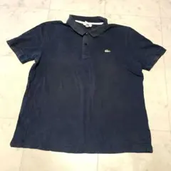LACOSTE LIVE ポロシャツ 半袖 ワンポイントロゴ XL ネイビーのサムネイル