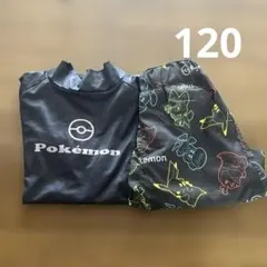 120 ポケモン　ラッシュガード　ハーフパンツ　2点おまとめ
