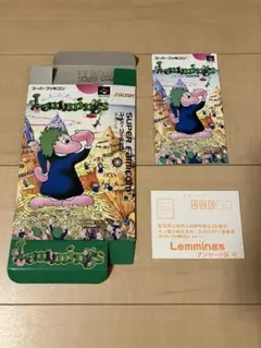 レミングス 箱、説明書