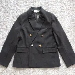 ROPE PICNIC テーラードジャケット グレンチェック ダブルブレスト