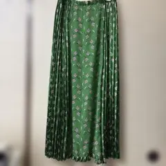 GU×UNDERCOVER 花柄ロングスカート L