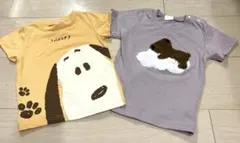 【2枚セット】SNOOPY Tシャツ 80cm 90cmのサムネイル