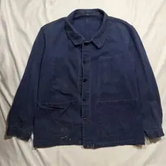 LA PIE フレンチワーク モールスキンジャケット 30s40s ヴィンテージ