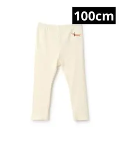 ラブアンドピースアンドマネー dog刺しゅうテレコレギンス　100cm