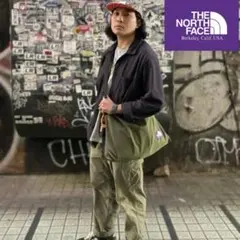 ノースフェイス　パープルレーベル　ショルダーバッグ　斜め掛け可　カーキ　7754