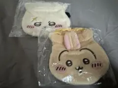 ちいかわ　おかお巾着2　ガチャ　うさぎ ラッコ