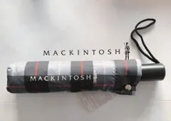新品未使用 MACKINTOSH AYR ワンタッチ開閉 折り畳み傘 ブラック