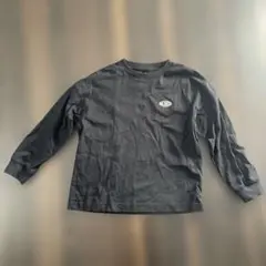 GU 長袖 カットソー Tシャツ 黒 BE NICE 130cm