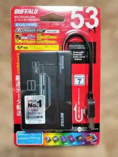 【最終 値下げ】BUFFALO カードリーダー BSCRA49U2BK