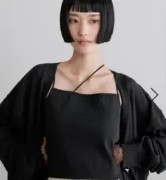 【タグ付】ローリーズファーム　スタイルアップアシメキャミのサムネイル