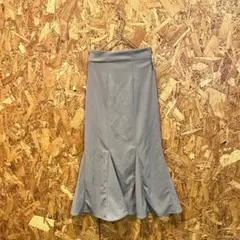 新品タグ付き‼️ GRL グレイル ロングスカート フレア グレー レディース