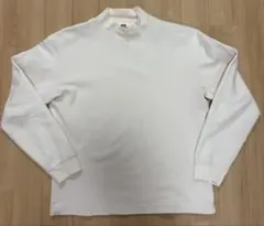 UNIQLO モックネックプルオーバー 長袖　クリーム色　Sサイズ