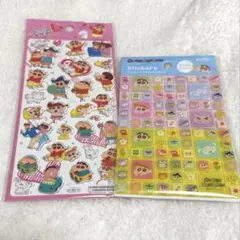 クレヨンしんちゃん シール ２点セット‪‪