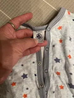 星柄ロンパース 6m
