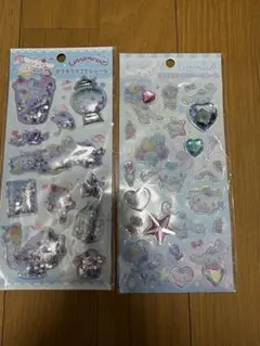 シナモンロール シールセット キラキラインストール キラキラカプセルシール