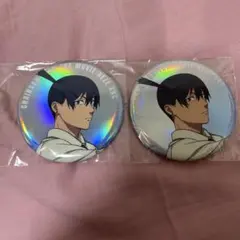 チェンソーマン ベースヤードトーキョー ビッグ缶バッジ オーロラ仕様 早川アキ