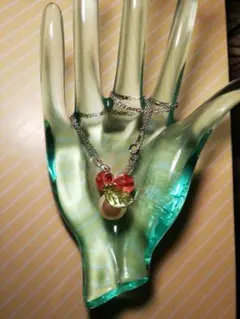 ネックレス(パ−ル付き)