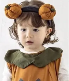 スリーコインズ　ハロウィン　かぼちゃカチューシャ
