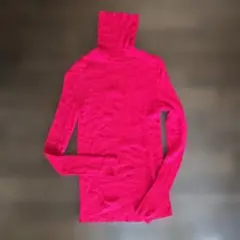 UNIQLO リブタートルネックセーター Mサイズ