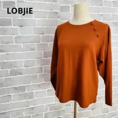 ロブジェLOBJIE【F】 ニット カットソー ブラウン 秋 冬 MB142