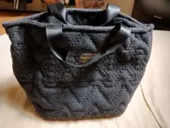 PENDLETON フリース ミニトートバッグ チャコール 極美品のサムネイル