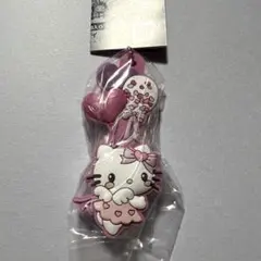 メゾピアノ×ハローキティ　カプセルラバーマスコット　ハローキティエンジェルver