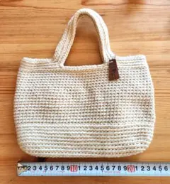 ハンドメイド　バッグ　本革タグ付き