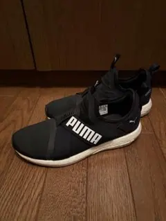 PUMA スリッポン スニーカー ブラック