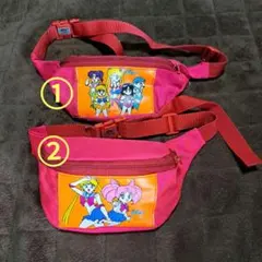 【レトロ】セーラームーン　ウエストポーチ