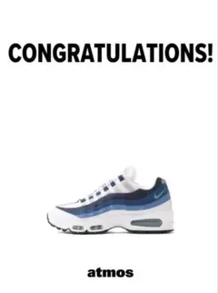atmos Air Max 95 ホワイト/ネイビー/グリーンのサムネイル