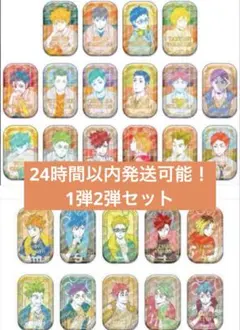 ハイキュー！！スクエア缶バッジ【BOX】（オフショット×カラー第一弾、第二弾）