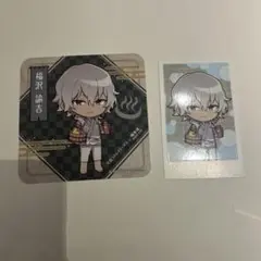 文豪ストレイドッグス福沢諭吉 コースター＆フォトカードセット