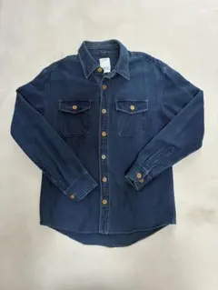 visvim 長袖シャツ インディゴ 日本製 サイズ1