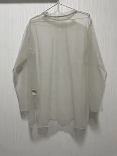 SPRAYラメ入り シアー 長袖カットソー