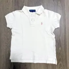 Ralph Lauren ガールズ ポロシャツ 130cm ホワイト