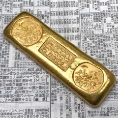 ポーランド ゲルマニア 純銅 赤金 1キロ キャスト バー 銅 インゴット