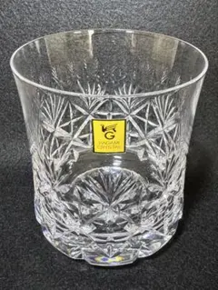 KAGAMI CRYSTAL カットクリスタルロックグラス