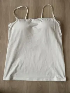 ユニクロ　エアリズムコットンブラチューブトップ　ブラトップ　XL ホワイト