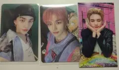 Stray Kidsヒョンジントレカ3枚、おまけシール3枚