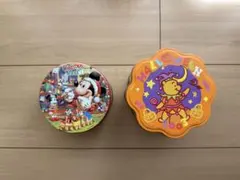 東京ディズニーリゾート　お菓子空き缶　2点セット